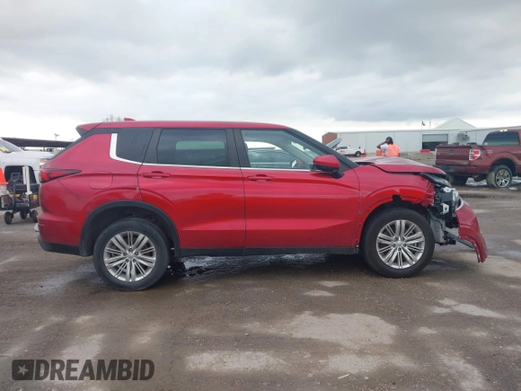 2023 Mitsubishi Outlander ES z VIN JA4J3TA87PZ027620, wystawiony jako IAAI lot #41900551 z przebiegiem 46 477 mil mil oraz . Historia ofert i sprzedaży dostępna na DreamBid. Obrazek 12.