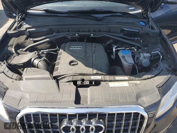 2015 Audi Q5 Premium Plus with VIN WA1LFAFP7FA109705, listed as a Copart auction lot 61877535 with 77,939 mi miles and Salvage title. Bid and sale history available at DreamBid. Image 12.
