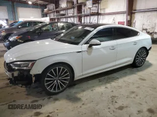 2018 Audi A5 Sportback Premium Plus z VIN WAUBNCF51JA027408, wystawiony jako Copart lot #53131805 z przebiegiem 94 630 mil mil oraz Szkoda całkowita • Salvage title. Historia ofert i sprzedaży dostępna na DreamBid. Obrazek 1.