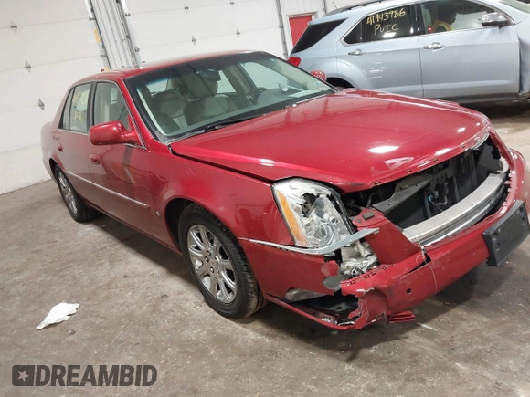 2009 Cadillac DTS w/1SA with VIN 1G6KD57Y59U149387, listed as a IAAI auction lot 41957750 with 94,939 mi miles. Bid and sale history available at carsss.com. Image 1.