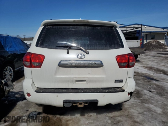 2012 Toyota Sequoia Platinum with VIN 5TDDY5G17CS055231, listed as a Copart auction lot 47800455 with 209,925 mi miles and Salvage Title. Bid and sale history available at carsss.com. Image 6.