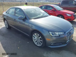 2017 Audi A4 Premium with VIN WAUANAF47HN017928, listed as a IAAI auction lot 41753286 with 103,447 mi miles. Bid and sale history available at carsss.com. Image 1.