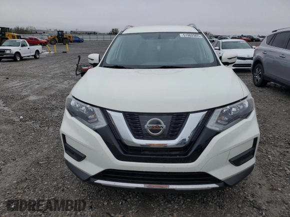 2017 Nissan Rogue S with VIN 5N1AT2MV4HC845131, listed as a Copart auction lot 51902905 with 122,038 mi miles and Salvage Title. Bid and sale history available at carsss.com. Image 5.