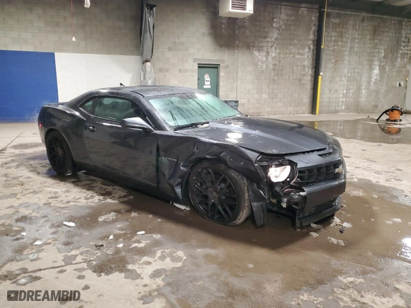 2011 Chevrolet Camaro 1SS with VIN 2G1FJ1EJ4B9154551, listed as a Copart auction lot 41794115 with 105,385 mi miles and Salvage Title. Bid and sale history available at carsss.com. Image 4.