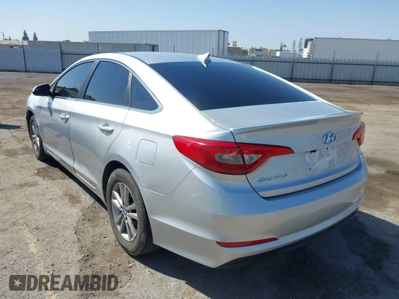 2017 Hyundai Sonata 2.4L with VIN 5NPE24AF5HH541585, listed as a IAAI auction lot 42181953 with 116,768 mi miles and . Bid and sale history available at carsss.com. Image 3.