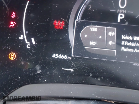 2023 Lexus RX 350 with VIN 2T2BAMBA9PC005437, listed as a IAAI auction lot 41283210 with 45,466 mi miles and . Bid and sale history available at DreamBid. Image 7.