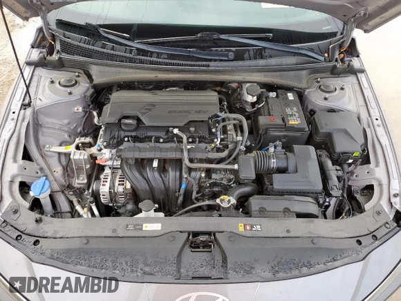 2024 Hyundai Elantra SEL with VIN KMHLM4DG5RU693830, listed as a Copart auction lot 56229385 with 23,682 mi miles and Salvage title. Bid and sale history available at DreamBid. Image 11.