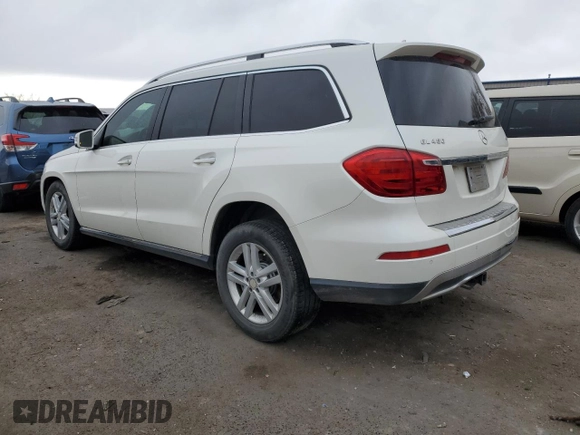 2015 Mercedes-Benz GL-Class GL 450 with VIN 4JGDF6EE2FA451730, listed as a Copart auction lot 70329702 with 119,340 mi miles. Bid and sale history available at carsss.com. Image 2.
