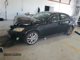 2006 Lexus IS 350 z VIN JTHBE262X65008390, wystawiony jako Copart lot #53362345 z przebiegiem Nie podano mil oraz Szkody całkowita. Historia ofert i sprzedaży dostępna na DreamBid. Obrazek 1.