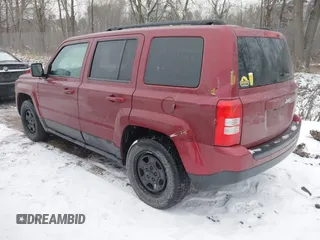 2015 Jeep Patriot Sport with VIN 1C4NJPBA4FD313006, listed as a IAAI auction lot 41536772 with 148,914 mi miles. Bid and sale history available at carsss.com. Image 3.
