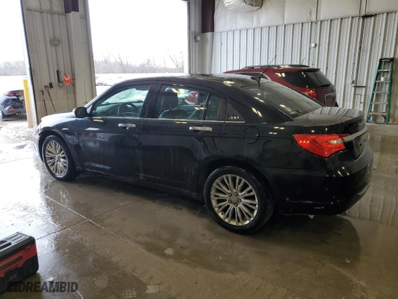 2011 Chrysler 200 Limited with VIN 1C3BC2FG0BN503750, listed as a Copart auction lot 49108965 with 160,445 mi miles and Clean Title. Bid and sale history available at carsss.com. Image 2.