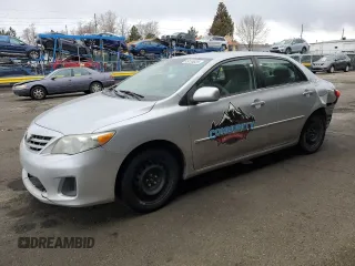 2013 Toyota Corolla L with VIN 5YFBU4EE2DP198410, listed as a Copart auction lot 49134925 with 259,909 mi miles and Salvage Title. Bid and sale history available at DreamBid. Image 1.