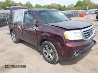 2015 Honda Pilot EX-L z VIN 5FNYF4H51FB049226, wystawiony jako IAAI lot #42240950 z przebiegiem 190 320 mil mil oraz . Historia ofert i sprzedaży dostępna na DreamBid. Obrazek 1.