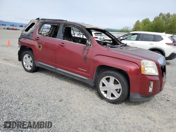 2011 GMC Terrain SLT-1 with VIN 2CTFLVEC9B6379208, listed as a Copart auction lot 56422105 with Not provided miles and Clean title. Bid and sale history available at DreamBid. Image 4.