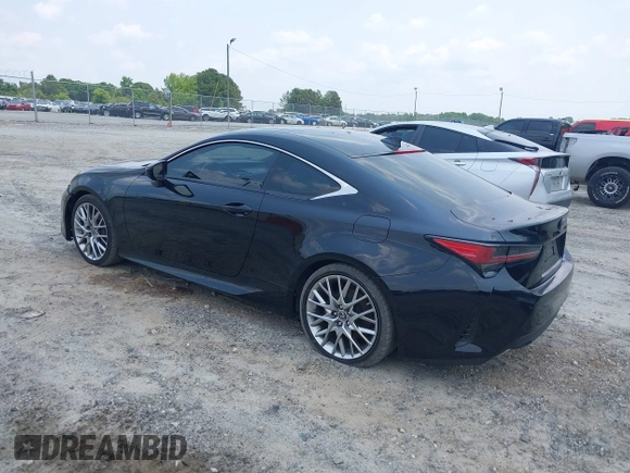 2019 Lexus RC 350 with VIN JTHHZ5BCXK5020189, listed as a IAAI auction lot 42368220 with 59,245 mi miles and . Bid and sale history available at DreamBid. Image 3.