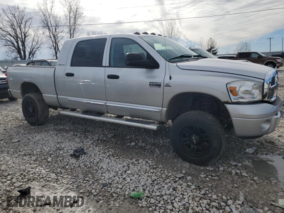 2007 Dodge 2500 SLT with VIN 3D7KS29A87G771098, listed as a Copart auction lot 46424395 with 173,070 mi miles and Clean Title. Bid and sale history available at DreamBid. Image 4.