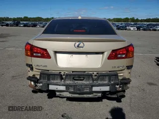 2007 Lexus IS 250 z VIN JTHBK262272043761, wystawiony jako Copart lot #57320445 z przebiegiem 97 332 mil mil oraz Szkoda całkowita • Salvage title. Historia ofert i sprzedaży dostępna na DreamBid. Obrazek 6.