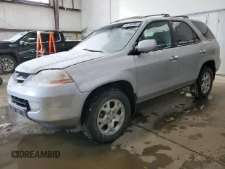 2002 Acura MDX Touring Pkg with VIN 2HNYD18602H000739, listed as a Copart auction lot 44736995 with 292,703 mi miles and Clean Title. Bid and sale history available at carsss.com. Image 1.