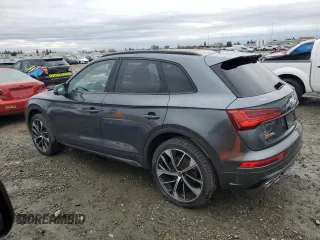 2021 Audi SQ5 Prestige with VIN WA1C4AFY2M2028598, listed as a Copart auction lot 81809264 with 57,300 mi miles and Clean Title. Bid and sale history available at DreamBid. Image 2.
