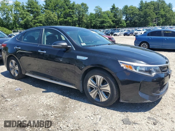 2017 Kia Optima Hybrid EX with VIN KNAGU4LE7H5013468, listed as a Copart auction lot 61204264 with 97,094 mi miles and Salvage Title. Bid and sale history available at carsss.com. Image 4.