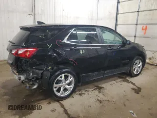 2021 Chevrolet Equinox LT z VIN 3GNAXUEV3ML307822, wystawiony jako Copart lot #57339915 z przebiegiem 44 500 mil mil oraz Szkoda całkowita • Salvage title. Historia ofert i sprzedaży dostępna na DreamBid. Obrazek 3.