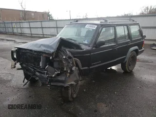 1997 Jeep Cherokee SE with VIN 1J4FJ28SXVL501521, listed as a Copart auction lot 81350654 with 108,528 mi miles and Salvage Title. Bid and sale history available at carsss.com. Image 1.