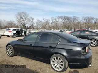 2007 BMW 3 Series 335xi with VIN WBAVD53557A008806, listed as a Copart auction lot 44773525 with 181,583 mi miles and Salvage Title. Bid and sale history available at carsss.com. Image 2.