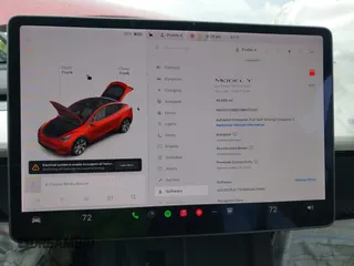 2021 Tesla Model Y Long Range z VIN 5YJYGDEE3MF173321, wystawiony jako IAAI lot #42163343 z przebiegiem 46 569 mil mil oraz . Historia ofert i sprzedaży dostępna na DreamBid. Obrazek 7.