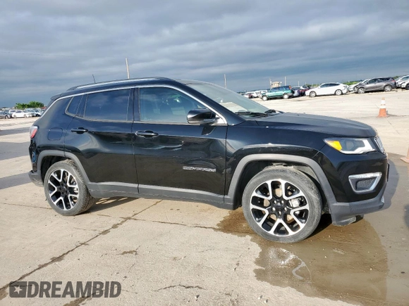 2021 Jeep Compass Limited with VIN 3C4NJCCB4MT510894, listed as a Copart auction lot 55861685 with Not provided miles and Clean title. Bid and sale history available at DreamBid. Image 4.