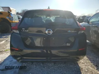 2020 Nissan LEAF SV Plus with VIN 1N4BZ1CP8LC308460, listed as a Copart auction lot 89334465 with 34,623 mi miles and Salvage Title. Bid and sale history available at DreamBid. Image 6.