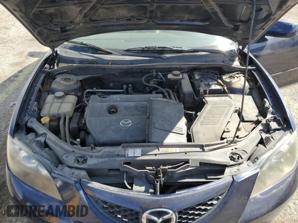 2008 Mazda 3 i Touring with VIN JM1BK32F281115887, listed as a Copart auction lot 51346635 with 125,253 mi miles and Salvage Title. Bid and sale history available at DreamBid. Image 11.