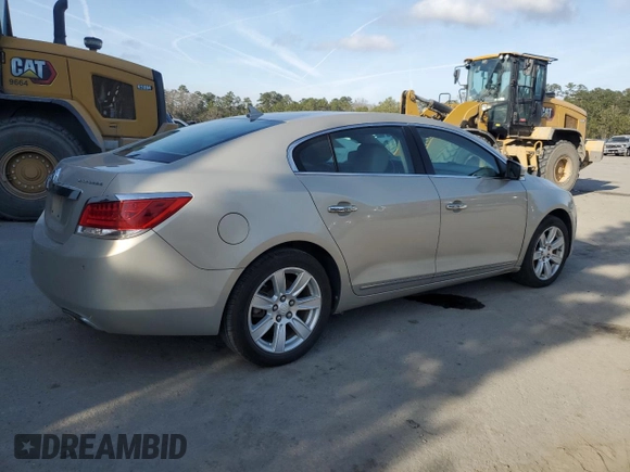 2012 Buick LaCrosse Premium 2 with VIN 1G4GF5E31CF132842, listed as a Copart auction lot 43977875 with 139,384 mi miles and Salvage Title. Bid and sale history available at carsss.com. Image 3.