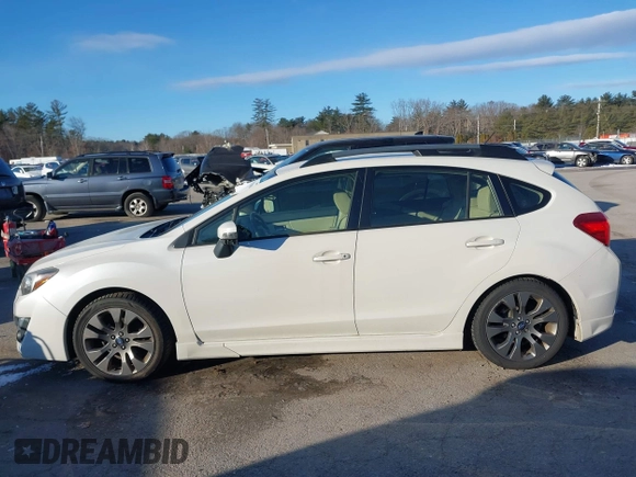 2016 Subaru Impreza Special Sports Premium with VIN JF1GPAP68G9281633, listed as a IAAI auction lot 41315086 with 100,616 mi miles and . Bid and sale history available at DreamBid. Image 14.