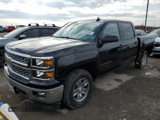 2015 Chevrolet Silverado 1500 LT with VIN 3GCUKREH5FG338299, listed as a Copart auction lot 50683905 with 184,974 mi miles and Salvage Title. Bid and sale history available at DreamBid. Image 1.