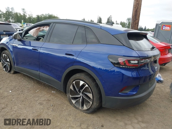 2022 Volkswagen ID.4 Pro S z VIN WVGGNPE26NP036269, wystawiony jako IAAI lot #42279904 z przebiegiem 43 959 mil mil oraz . Historia ofert i sprzedaży dostępna na DreamBid. Obrazek 3.