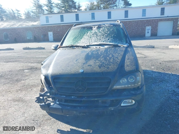 2003 Mercedes-Benz M-Class 3.7L with VIN 4JGAB57E23A450868, listed as a IAAI auction lot 41983681 with 125,468 mi miles. Bid and sale history available at carsss.com. Image 11.