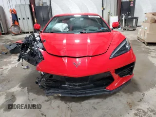 2020 Chevrolet Corvette 2LT with VIN 1G1Y72D41L5119344, listed as a Copart auction lot 55598304 with 0 mi miles and Salvage Title. Bid and sale history available at carsss.com. Image 5.