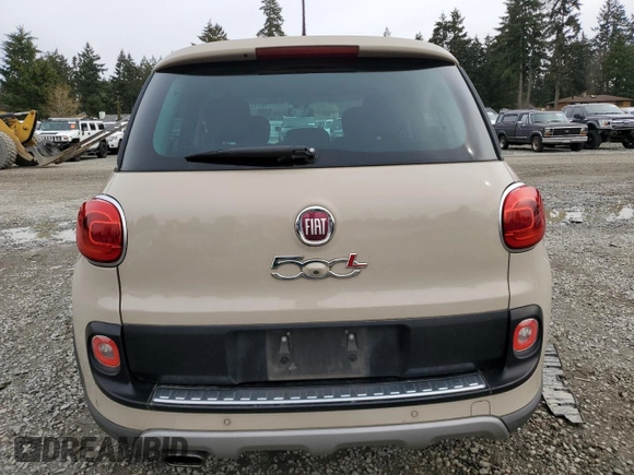 2014 FIAT 500L Trekking with VIN ZFBCFADH3EZ018502, listed as a Copart auction lot 48713985 with 63,939 mi miles and Clean Title. Bid and sale history available at DreamBid. Image 6.