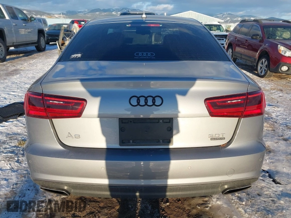 2018 Audi A6 Sport with VIN WAUF3AFC9JN078755, listed as a IAAI auction lot 41398722 with 51,677 mi miles. Bid and sale history available at carsss.com. Image 16.