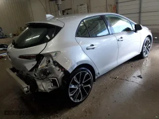 2021 Toyota Corolla Hatchback XSE with VIN JTNC4MBE7M3147028, listed as a Copart auction lot 45515595 with 41,040 mi miles and Salvage Title. Bid and sale history available at carsss.com. Image 3.