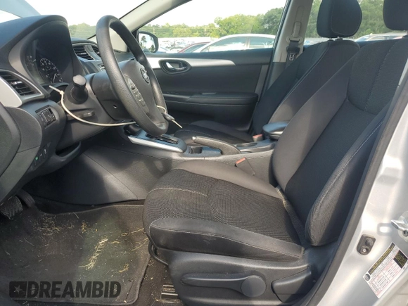 2017 Nissan Sentra S with VIN 3N1AB7AP1HY214132, listed as a Copart auction lot 62273785 with 69,509 mi miles and Salvage title. Bid and sale history available at DreamBid. Image 7.