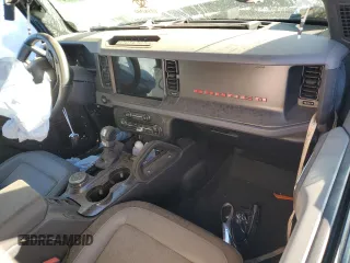 2024 Ford Bronco Everglades with VIN 1FMEE4HH4RLA00230, listed as a Copart auction lot 72600864 with Not provided miles and Salvage title. Bid and sale history available at DreamBid. Image 8.