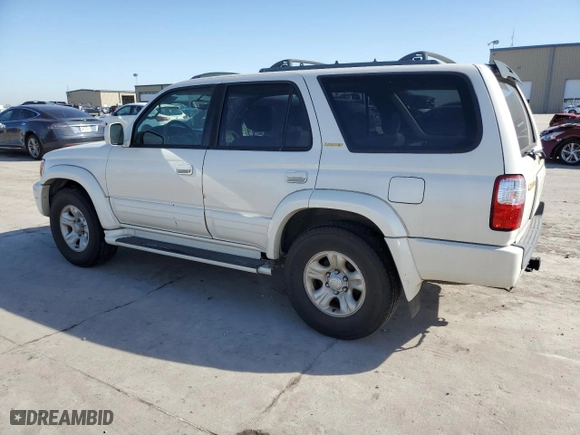 2002 Toyota 4Runner Limited with VIN JT3GN87R729001135, listed as a Copart auction lot 48630925 with 185,915 mi miles and Clean Title. Bid and sale history available at carsss.com. Image 2.