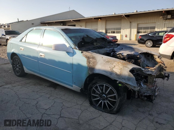 2006 Cadillac CTS with VIN 1G6DM57T160153601, listed as a Copart auction lot 75499714 with Not Provided miles and Salvage Title. Bid and sale history available at carsss.com. Image 4.
