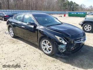 2012 Nissan Maxima 3.5 SV w/Sport Pkg with VIN 1N4AA5AP1CC860802, listed as a IAAI auction lot 41758190 with NaN miles. Bid and sale history available at carsss.com. Image 1.