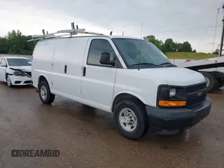 2017 Chevrolet Express Cargo with VIN 1GCWGAFF5H1246698, listed as a IAAI auction lot 42546142 with 186,229 mi miles and . Bid and sale history available at DreamBid. Image 1.