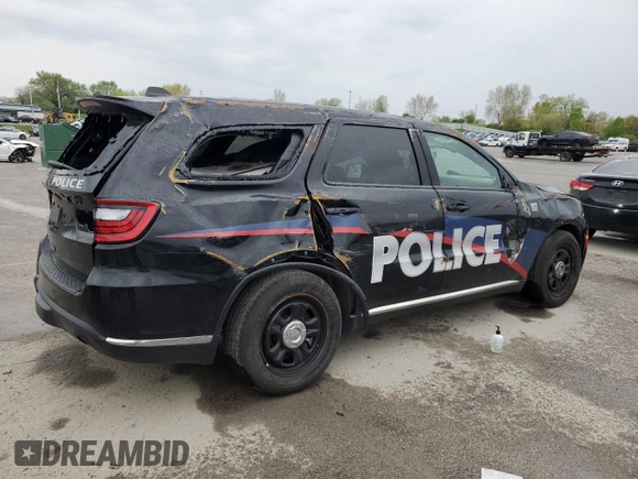 2024 Dodge Durango Special Service with VIN 1C4SDJFT0RC138993, listed as a Copart auction lot 53487835 with 6,847 mi miles and Salvage title. Bid and sale history available at DreamBid. Image 3.