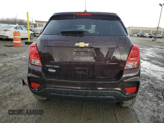 2021 Chevrolet Trax LS with VIN KL7CJNSB3MB356195, listed as a Copart auction lot 46812335 with 0 mi miles and Salvage Title. Bid and sale history available at carsss.com. Image 6.