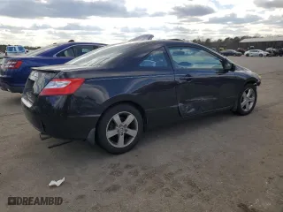 2008 Honda Civic Cpe EX-L with VIN 2HGFG12978H563398, listed as a Copart auction lot 85394144 with 183,300 mi miles and Salvage Title. Bid and sale history available at carsss.com. Image 3.
