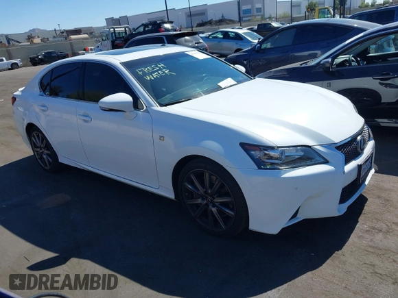 2015 Lexus GS 350 with VIN JTHBE1BLXFA007479, listed as a IAAI auction lot 41680349 with 165,102 mi miles and . Bid and sale history available at DreamBid. Image 1.